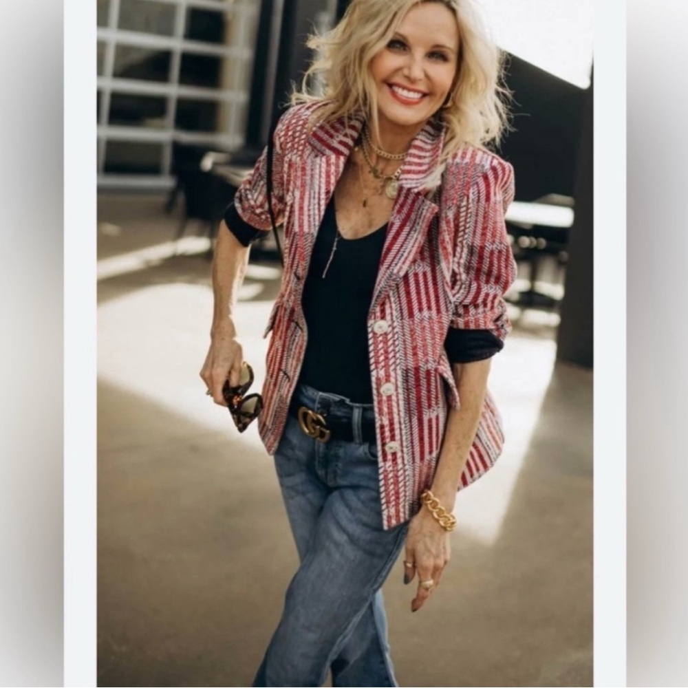 Cabi Patchwork Blazer. - image 1